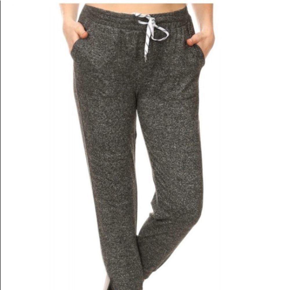 ShoSho Joggers XL-Dark Heather Gray